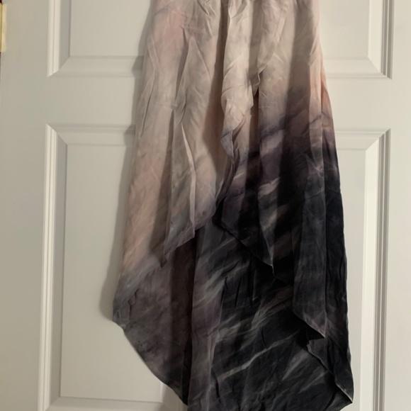 Anthropologie High-Low Ombre Dye Skirt - Picture 4 of 4